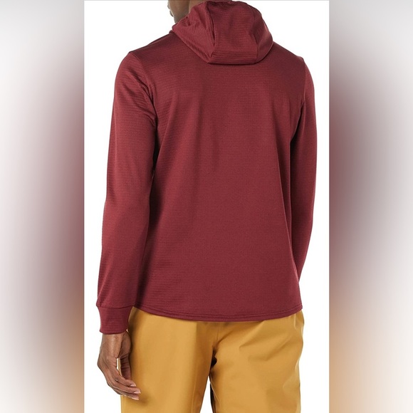 Amazon Essentials Men's Performance Ski Midlayer Full-Zip Hoodie- Large - Picture 3 of 10